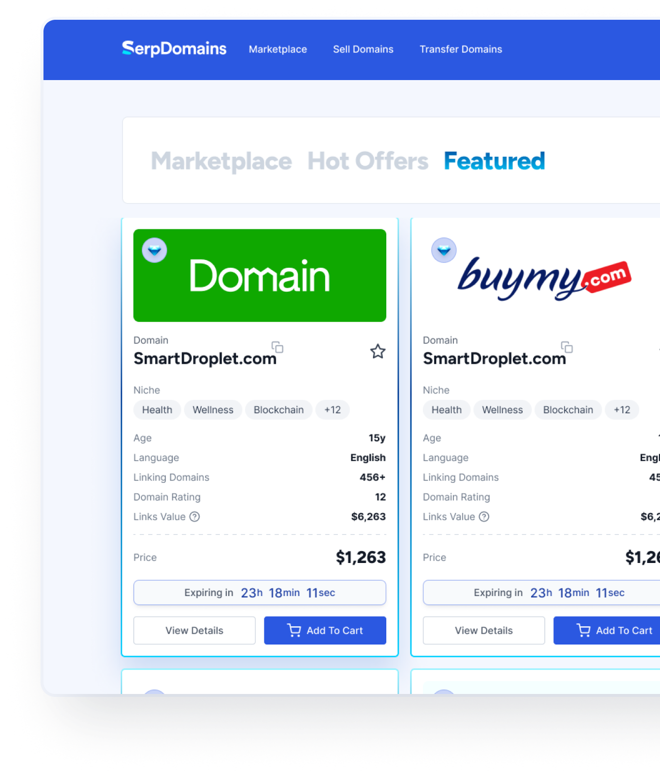 buy resell card content image